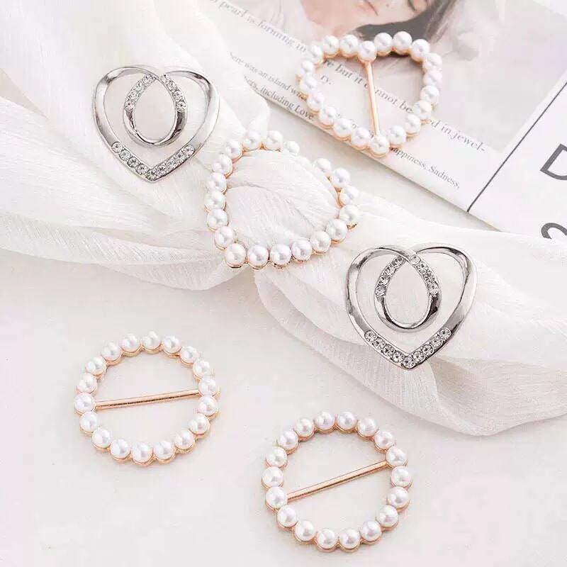 Pearl Scarf and Shirt Styling Rings photo 2