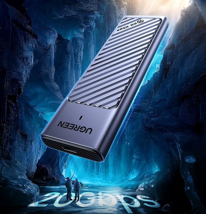 UGREEN CM559 M.2 NVMe and SATA SSD Enclosure — Electronics on G+ Market