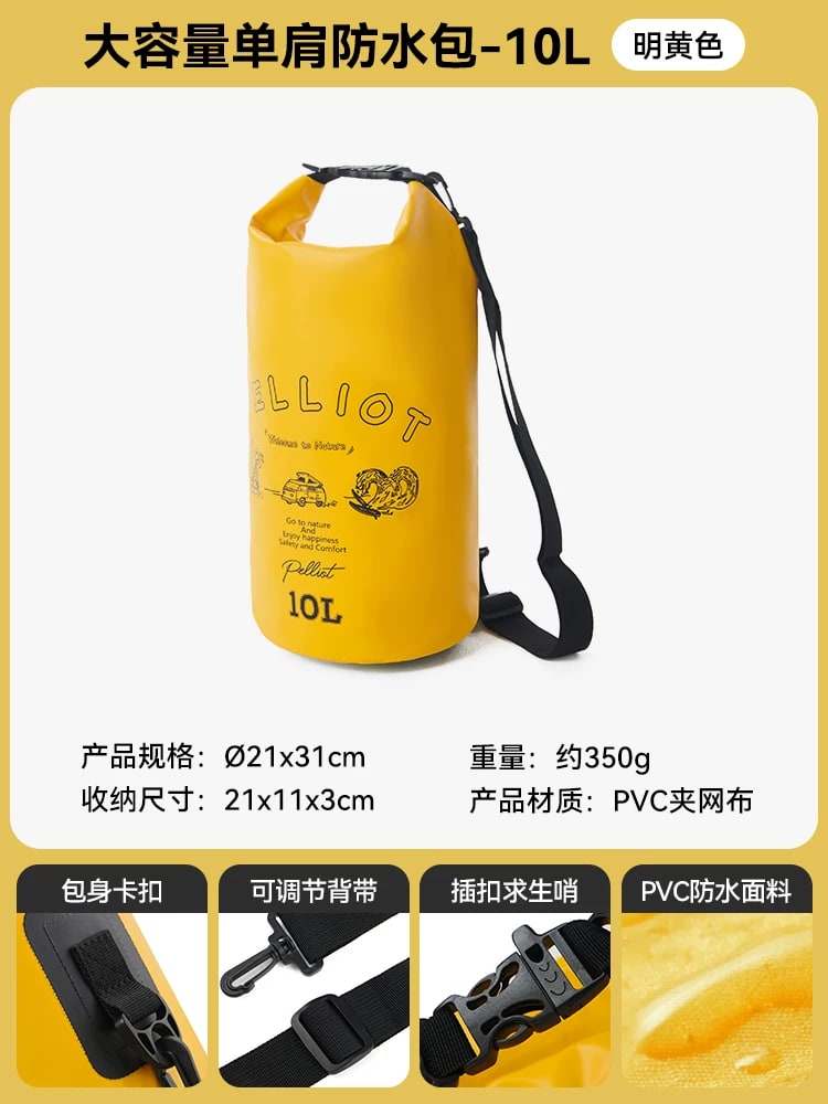 Pelliot IPX6 Waterproof Dry Bag Backpack, 10L and 20L — Fashion on G+ Market