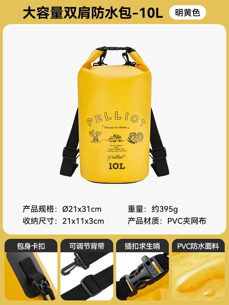 Pelliot IPX6 Waterproof Dry Bag Backpack, 10L and 20L photo 4