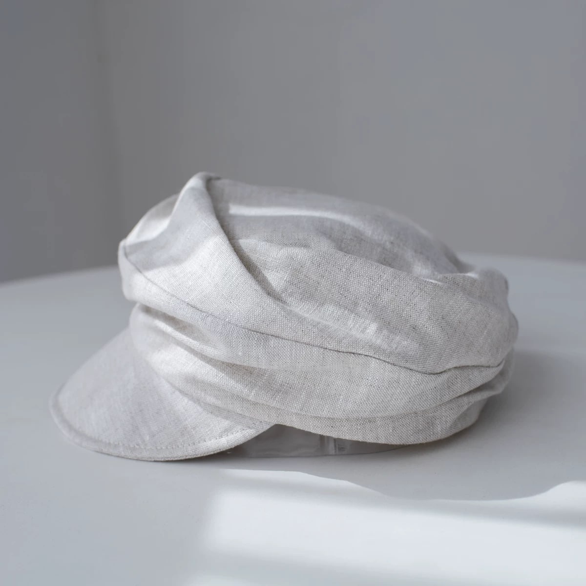 KLOUSSY Linen Baker Boy Newsboy Cap photo 2