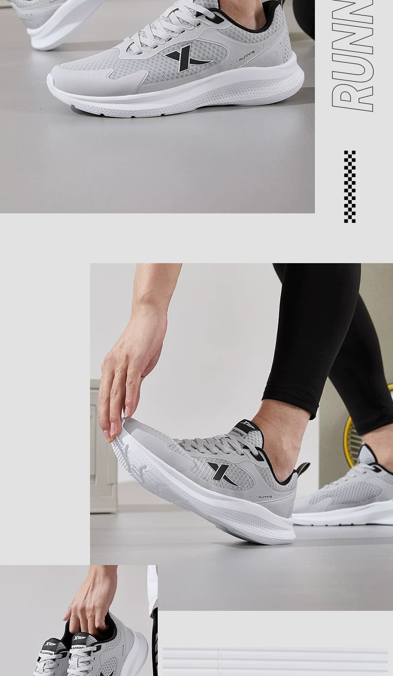 XTEP Men's Mesh Sports Running Shoes — Fashion on G+ Market
