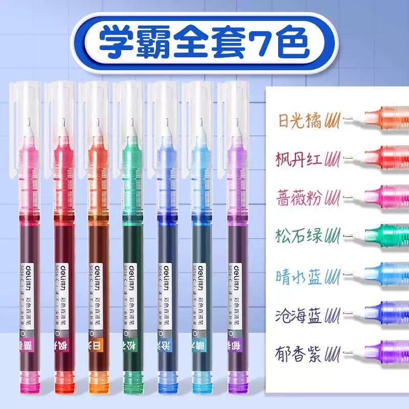 Deli Colour Roller Ball Pens 0.5 mm photo 6