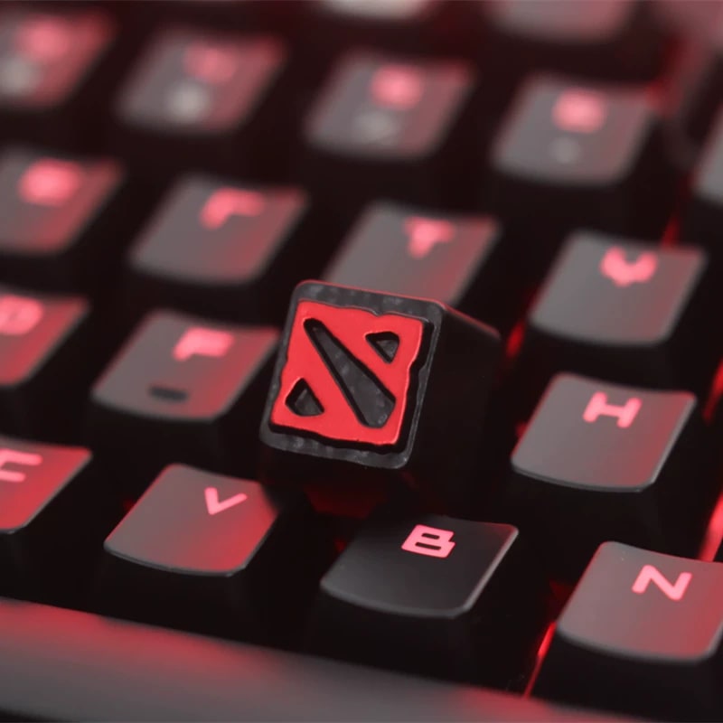 Dota 2 Metal Mechanical Keyboard Keycap photo 3