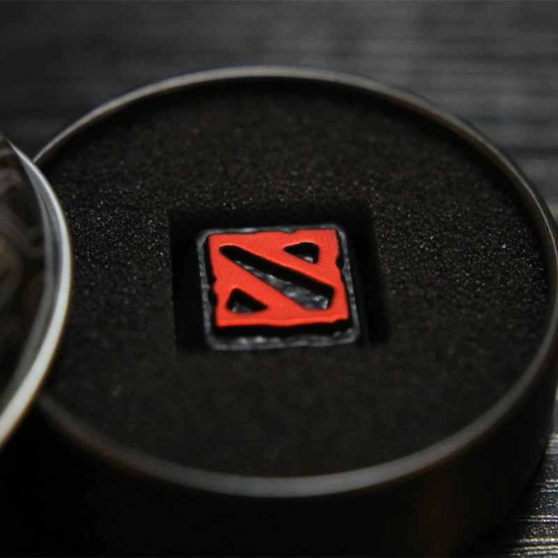 Dota 2 Metal Mechanical Keyboard Keycap photo 4