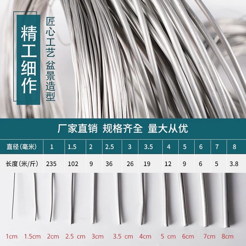 Bonsai Shaping Aluminium Wire photo 4