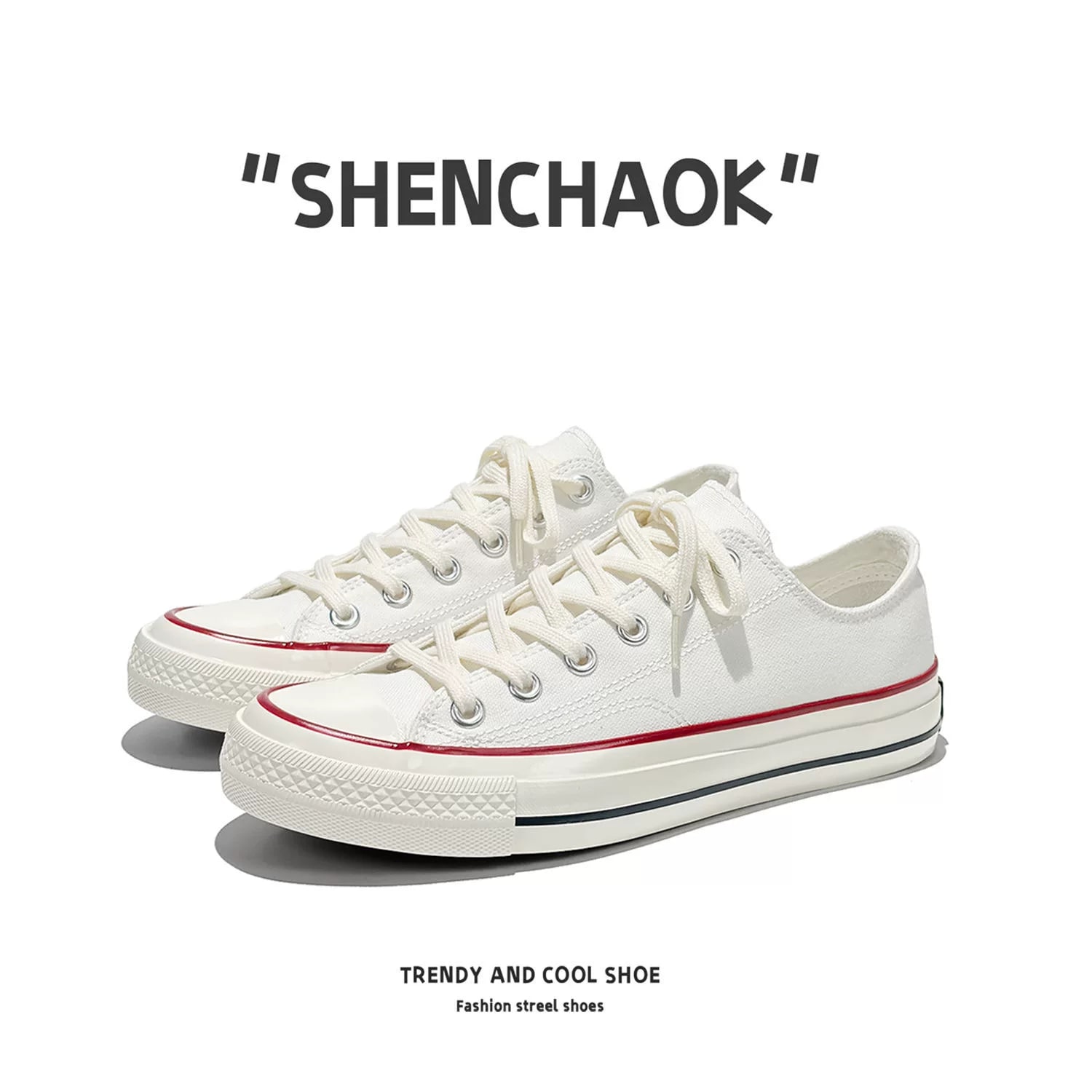 Classic 1970s Low-Top Canvas Trainers for Men — Fashion on G+ Market