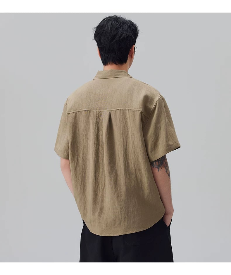 Men's Relaxed Short-Sleeve Pullover Shirt — Single or 2-Pack photo 4