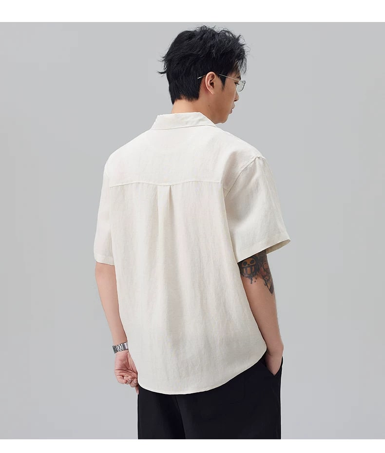 Men's Relaxed Short-Sleeve Pullover Shirt — Single or 2-Pack photo 2