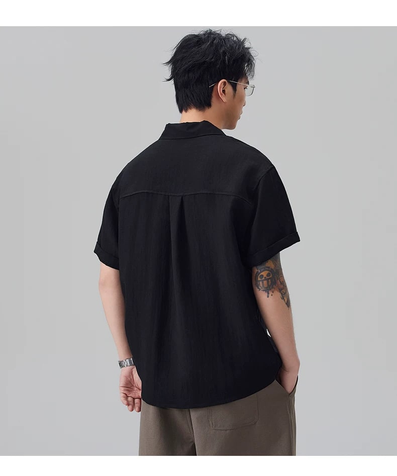 Men's Relaxed Short-Sleeve Pullover Shirt — Single or 2-Pack photo 6