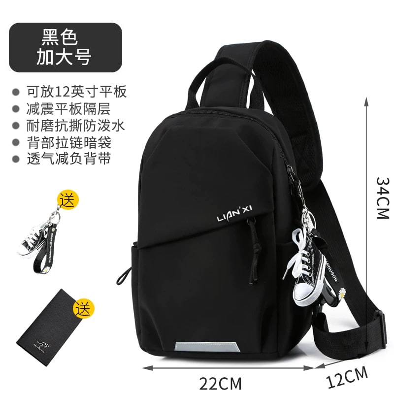 Lianxi Water Repellent Chest Sling Bag photo 6