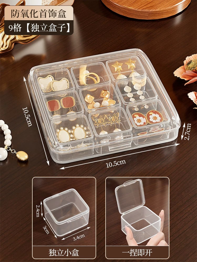 Clear Compartment Jewellery Storage Box — Fashion on G+ Market