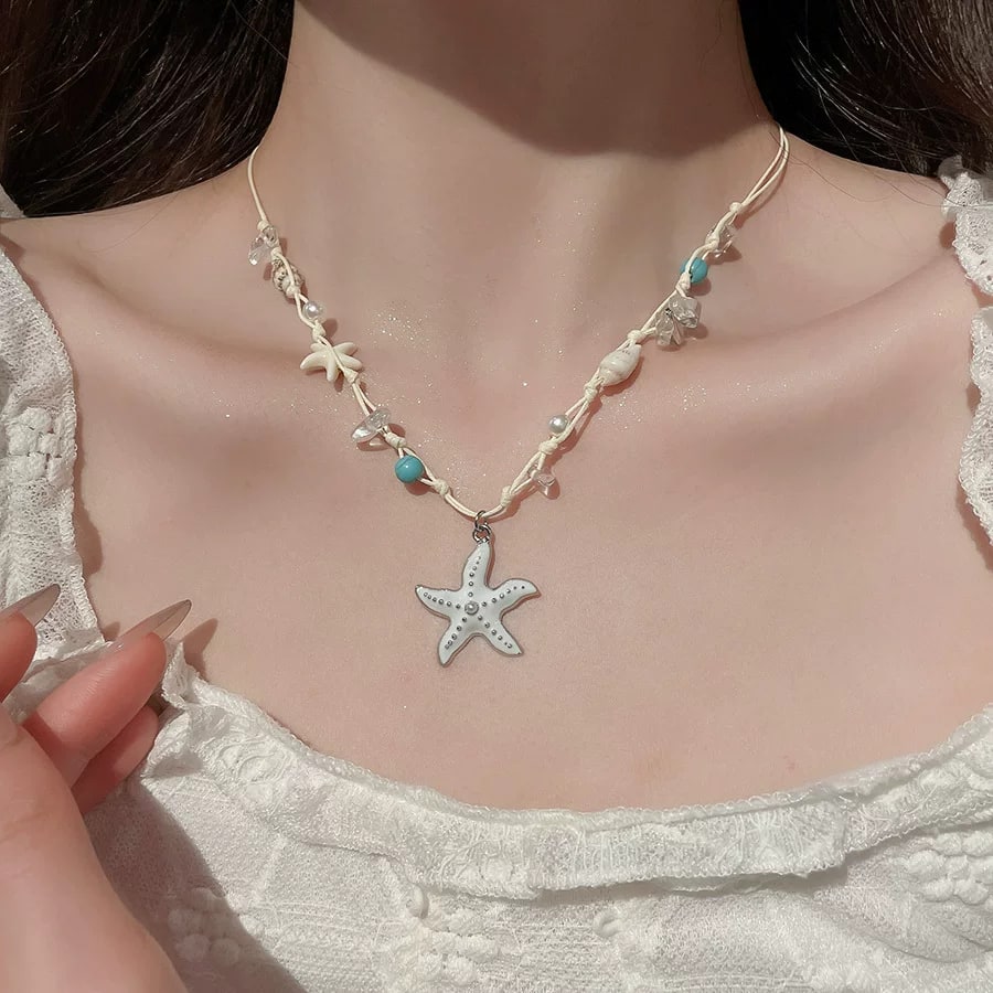 Starfish Pendant Necklace photo 6