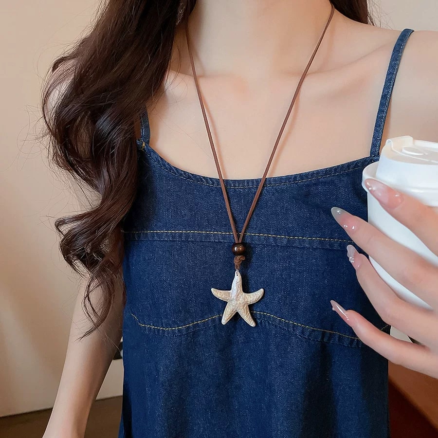 Starfish Pendant Necklace photo 3