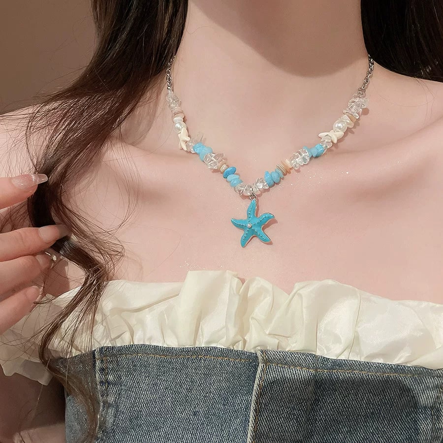 Starfish Pendant Necklace photo 6