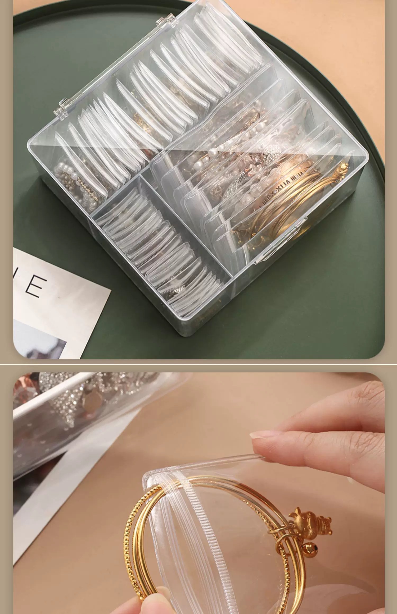 Clear Jewellery Storage Bags photo 2