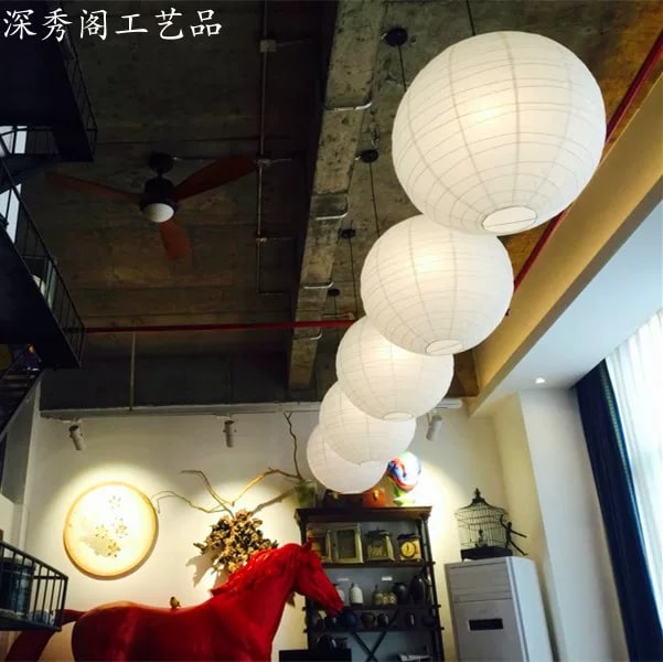 Paper Lantern Lampshade photo 3