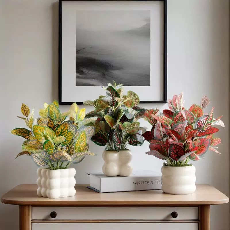Artificial Foliage Leaf Stems for Vases and Planters photo 4