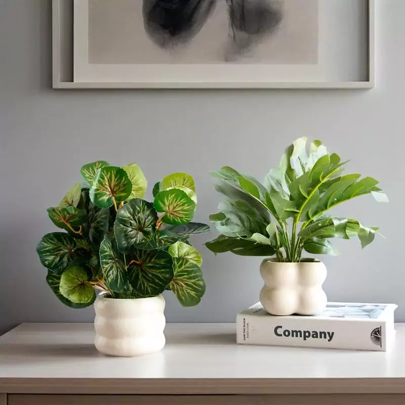 Artificial Foliage Leaf Stems for Vases and Planters photo 6