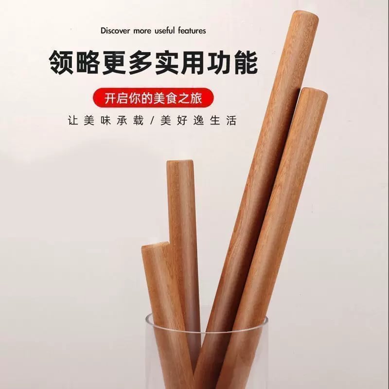 Premium Solid Wood Rolling Pin photo 4