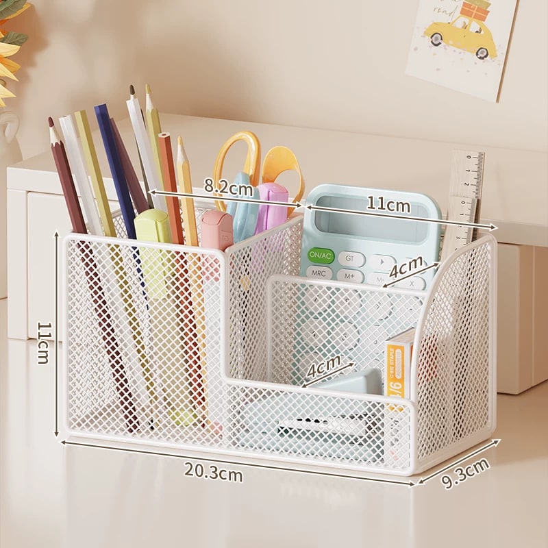 Mesh Metal Desk Pen and Stationery Organiser — All products on G+ Market