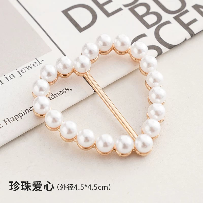 Pearl Scarf and Shirt Styling Ring photo 2