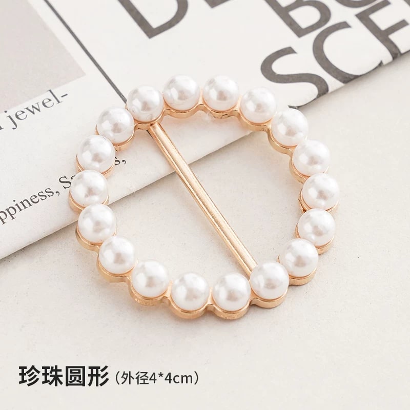 Pearl Scarf and Shirt Styling Ring — Fashion on G+ Market