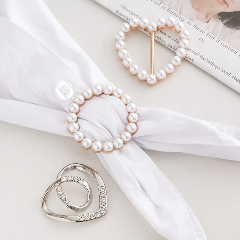 Pearl Scarf and Shirt Styling Ring — Fashion on G+ Market