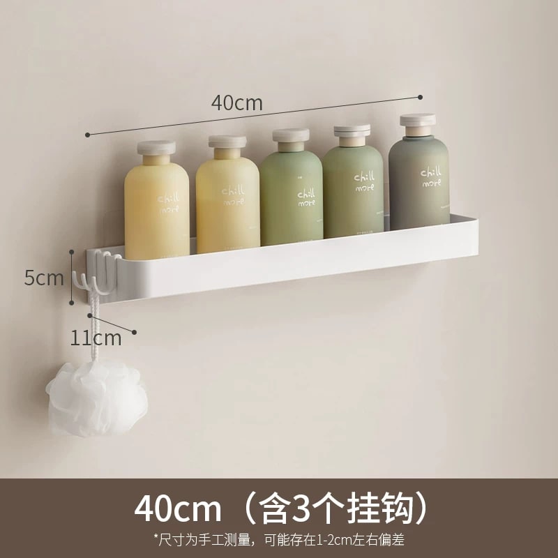 No-Drill Wall-Mounted Bathroom Corner Shelf — Home & Furniture on G+ Market