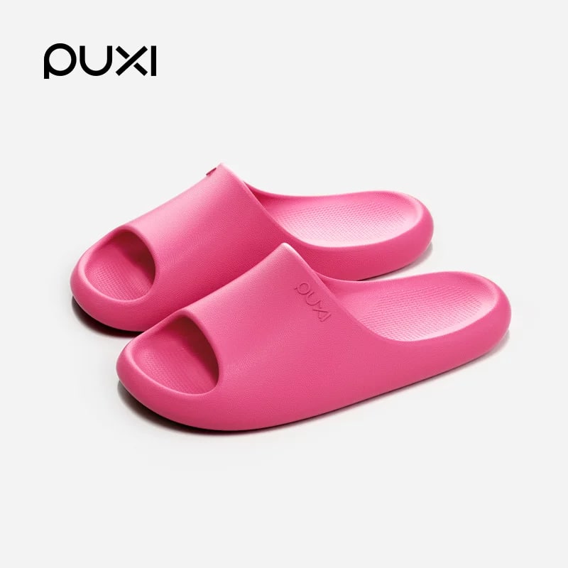 PUXI Cushioned EVA Slides for Home and Bathroom