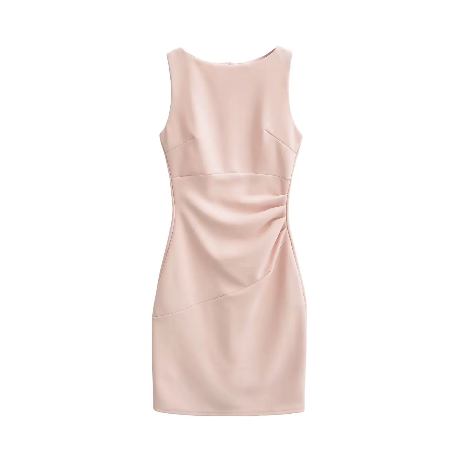 Women's Sleeveless Ruched Bodycon Mini Dress — Fashion on G+ Market