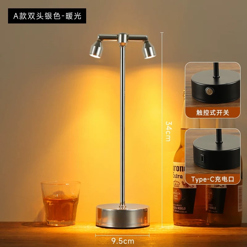 Cordless Rechargeable LED Spot Table Lamp photo 5