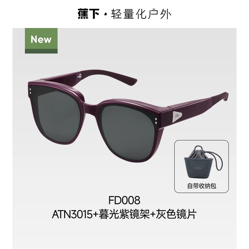 Foldable Fit-Over Sunglasses with UV Protection photo 4