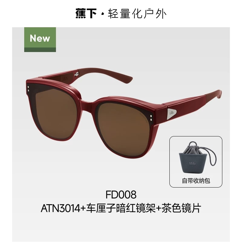 Foldable Fit-Over Sunglasses with UV Protection photo 5