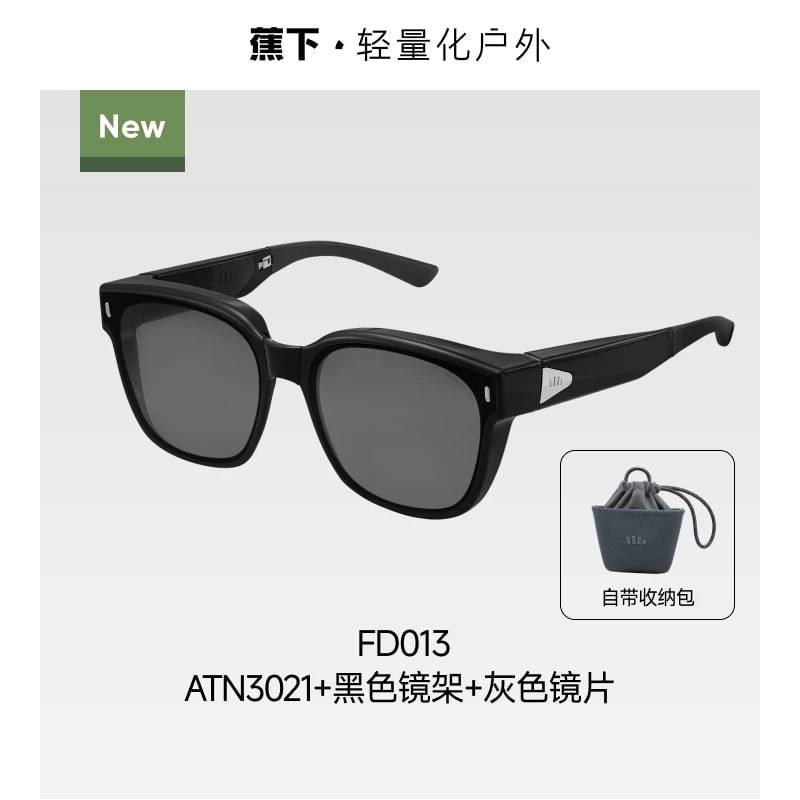 Foldable Fit-Over Sunglasses with UV Protection photo 6