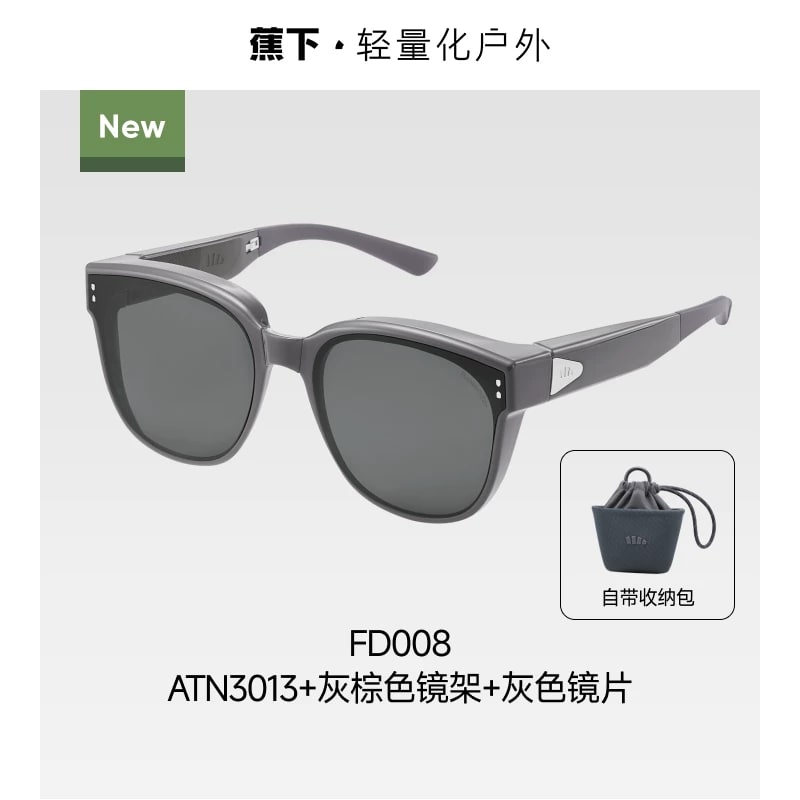 Foldable Fit-Over Sunglasses with UV Protection photo 2