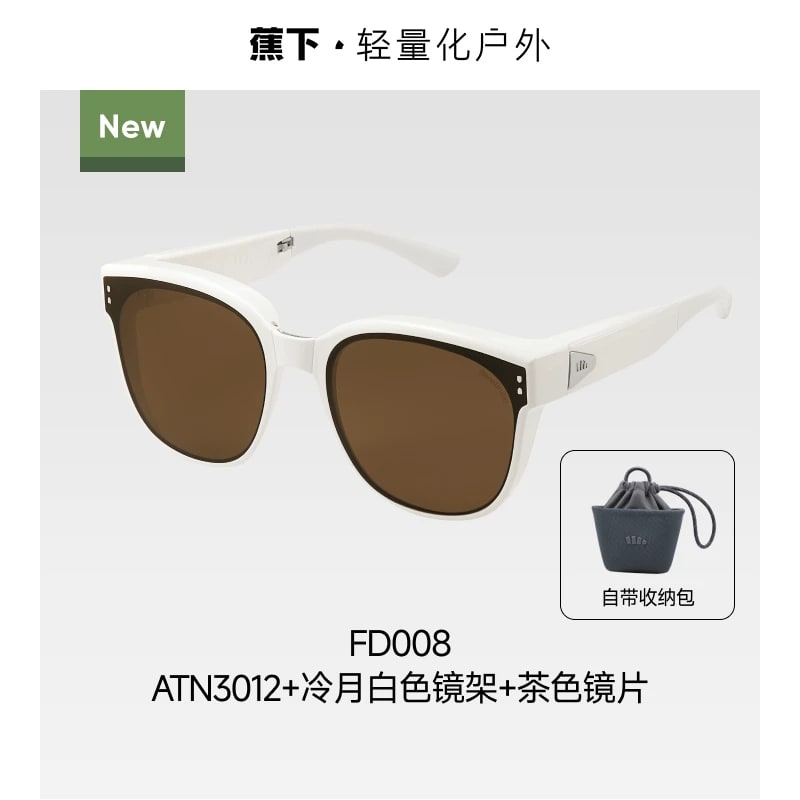 Foldable Fit-Over Sunglasses with UV Protection photo 3