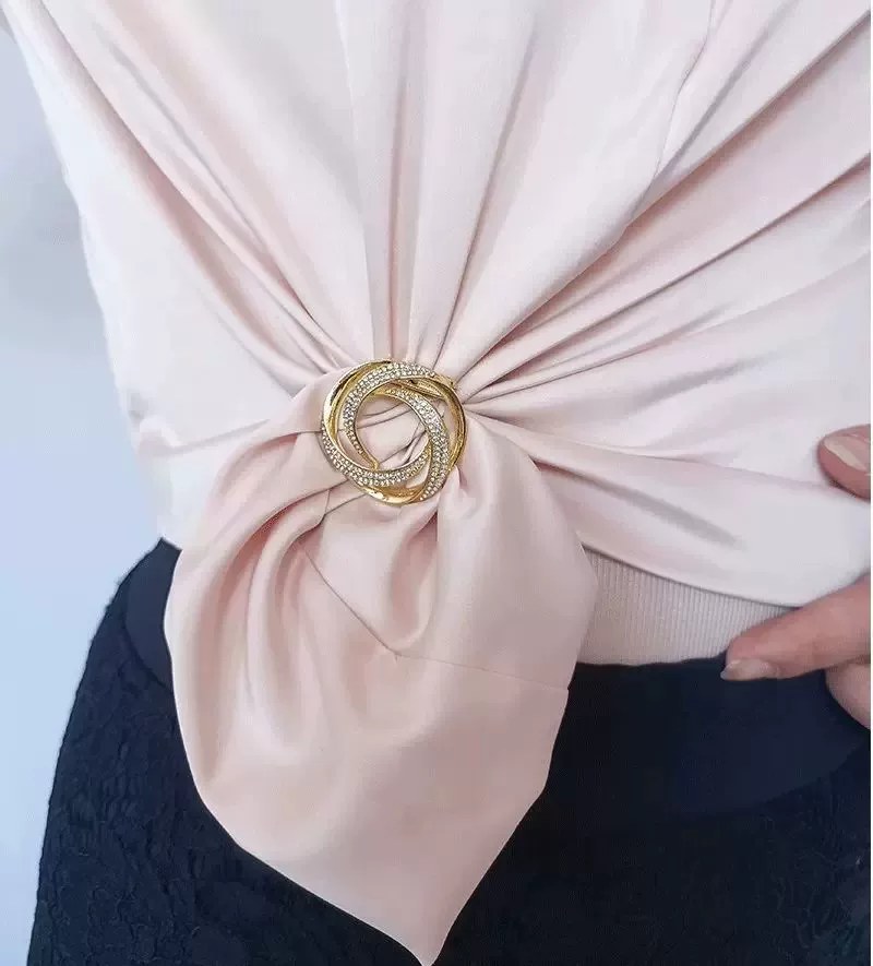 Decorative Shirt and Scarf Styling Rings photo 2