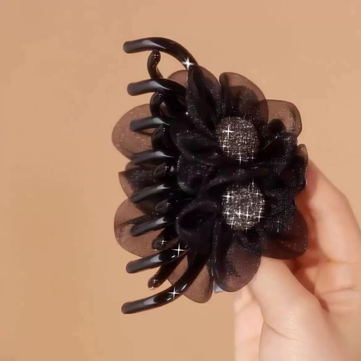 Flower Hair Claw Clip
