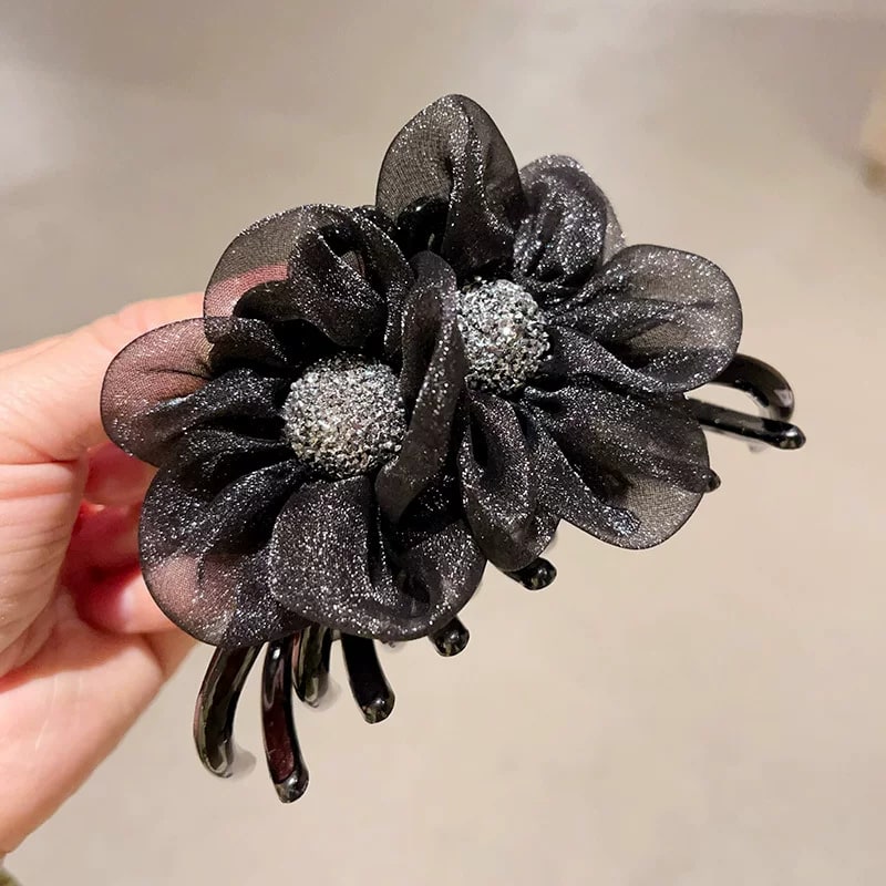 Flower Hair Claw Clip photo 6