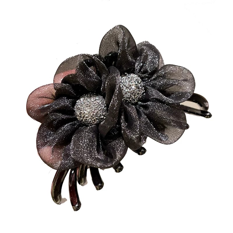 Flower Hair Claw Clip photo 5