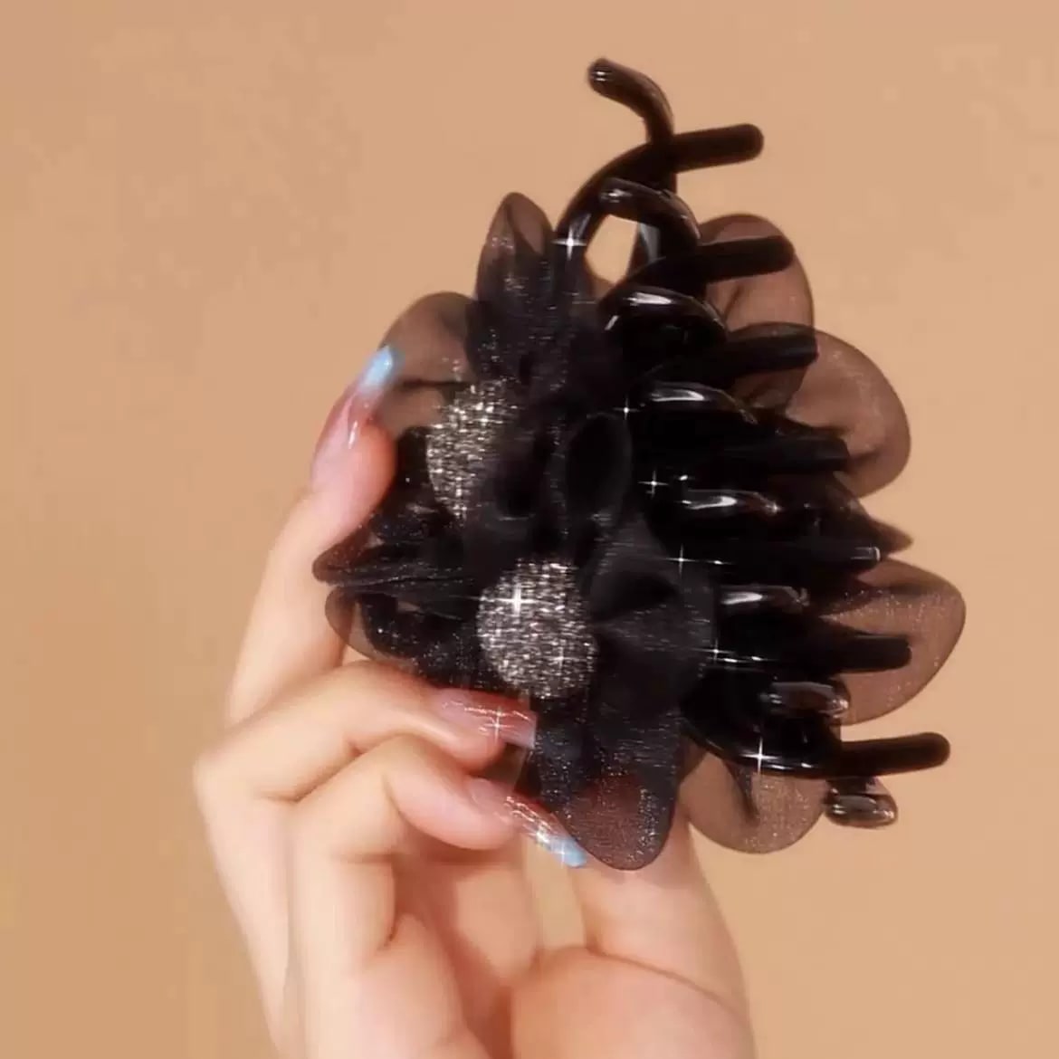 Flower Hair Claw Clip photo 4