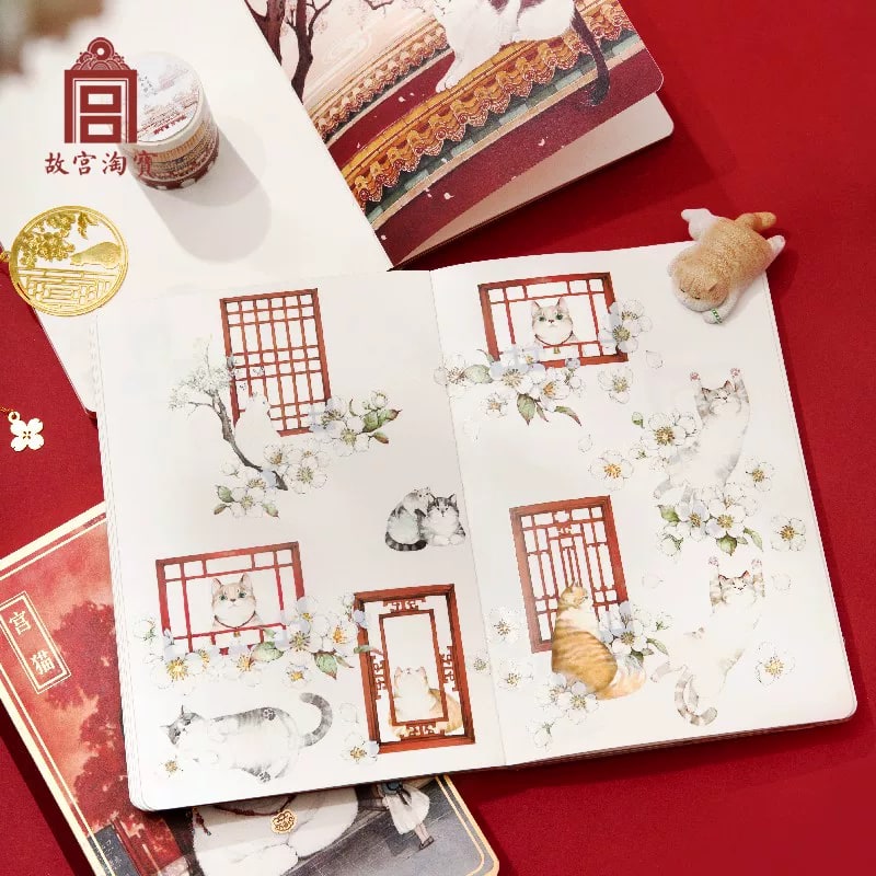 Palace Cat Illustrated Notebook Stationery Gift Set photo 5
