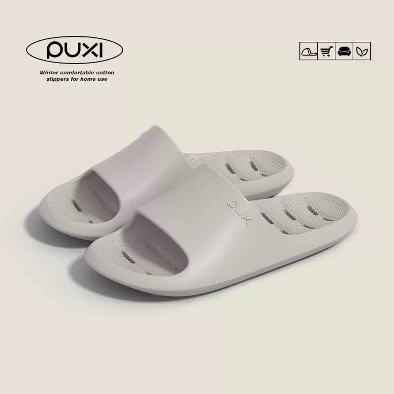 PUXI Quick-Dry Bathroom Slide Slippers photo 6