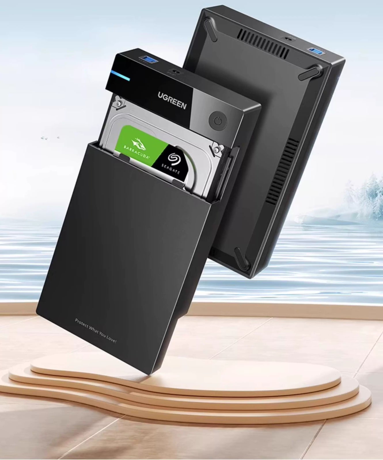 UGREEN External Hard Drive Enclosure for 2.5 and 3.5-inch Drives — Electronics on G+ Market