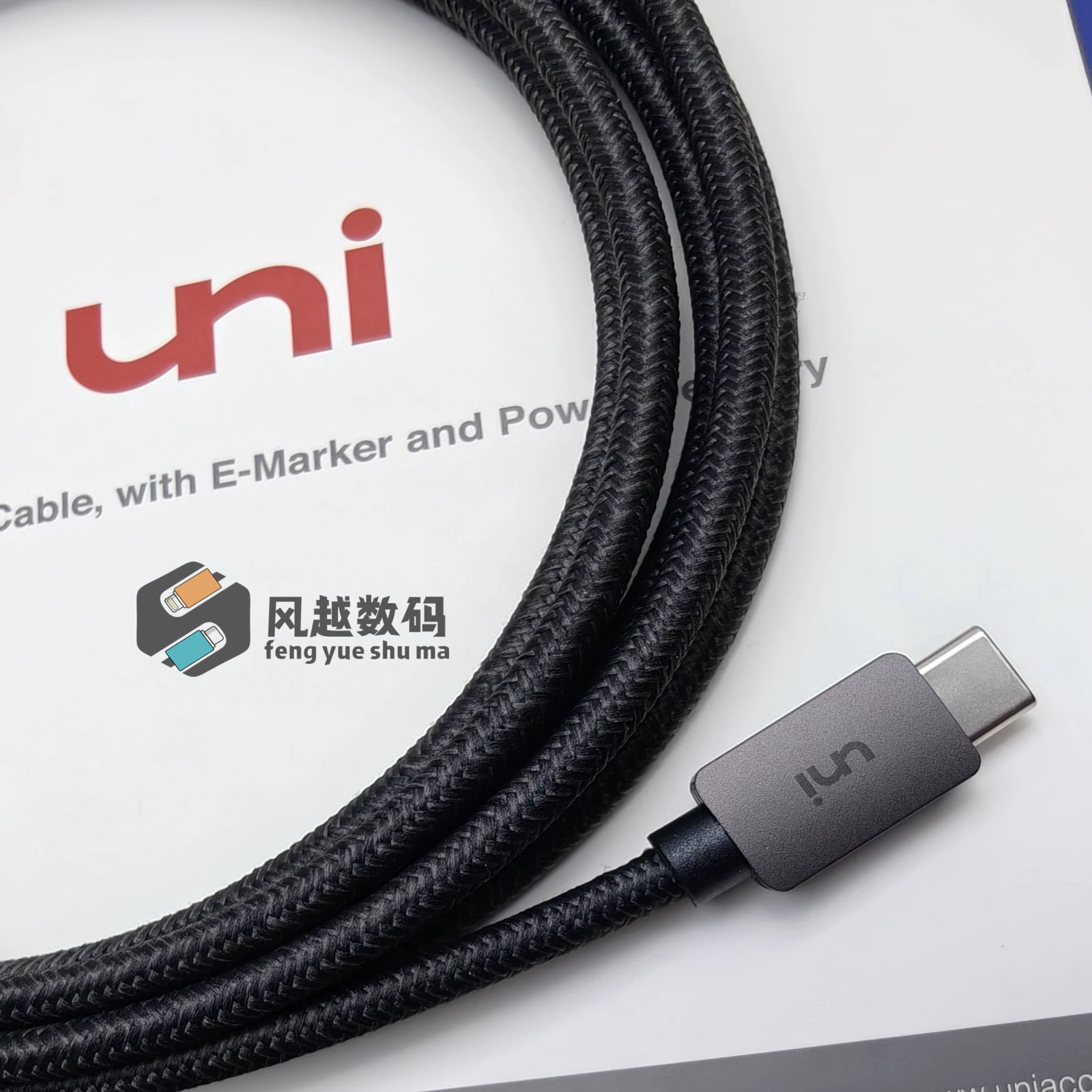 UNI 100W Braided USB-C Cable photo 4