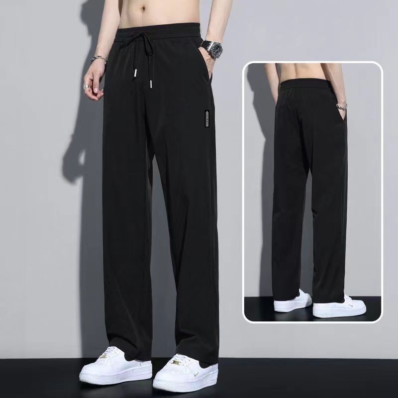 Men's Lightweight Straight-Leg Trousers photo 4
