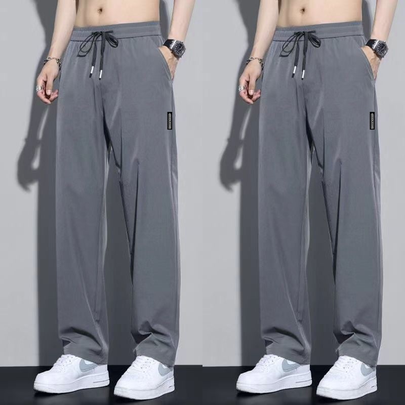 Men's Lightweight Straight-Leg Trousers photo 3