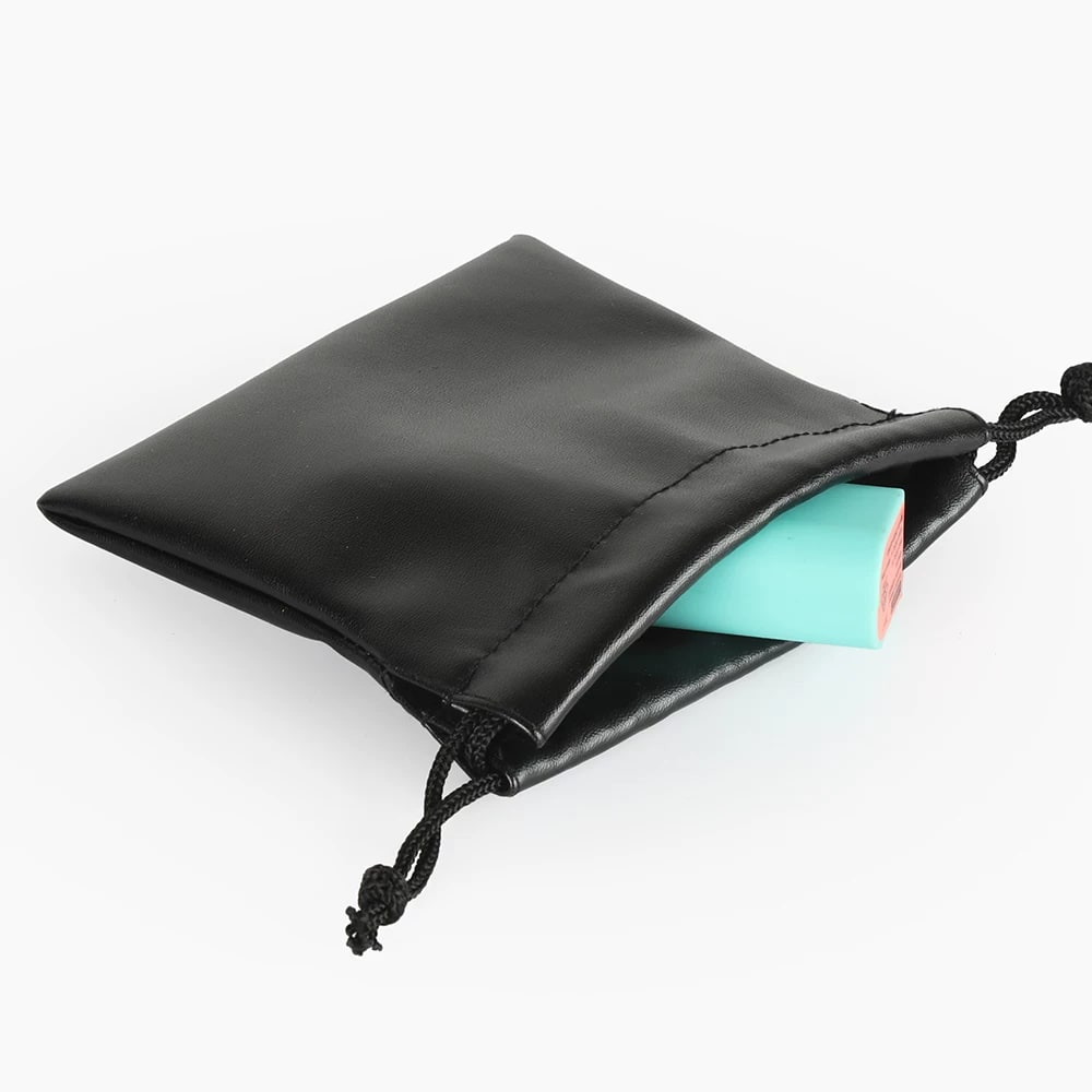 PU Drawstring Electronics Storage Pouch photo 5