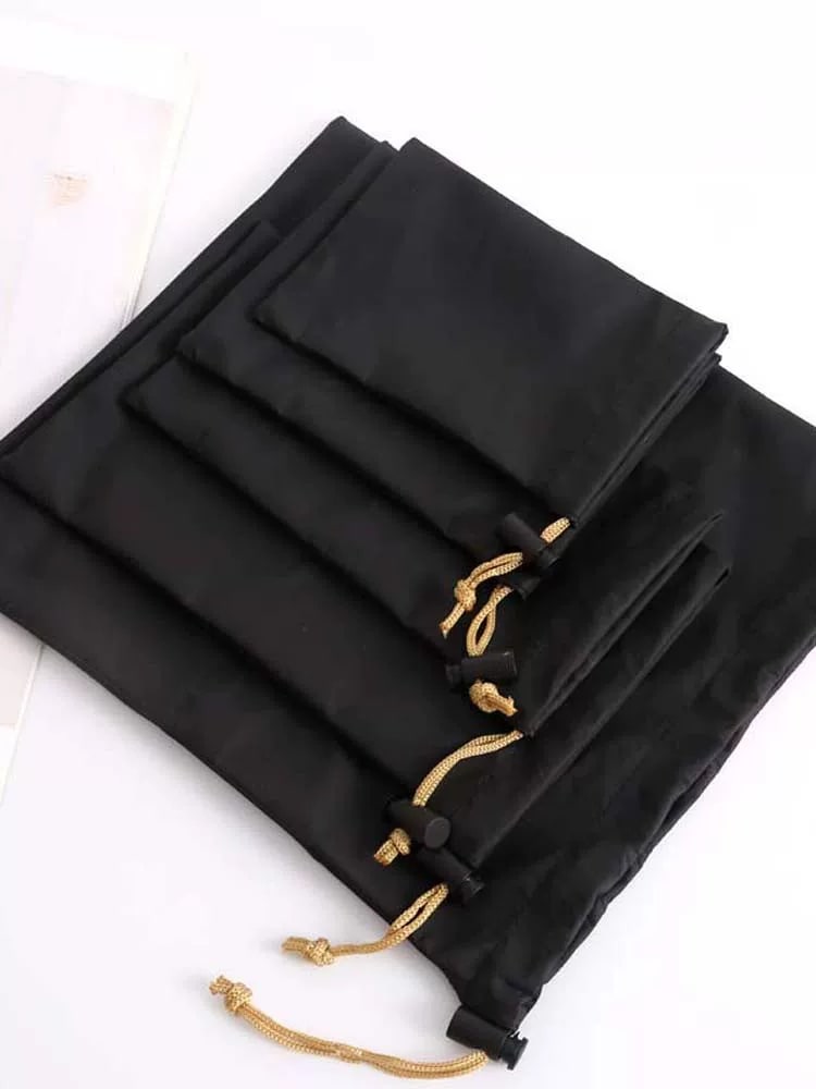 PU Drawstring Electronics Storage Pouch photo 6